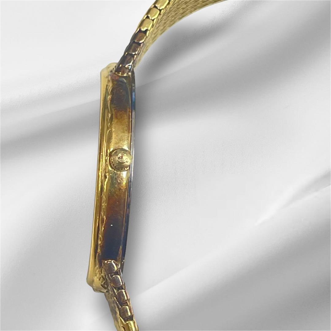 【ジャンク品】OMEGA Deville ゴールド　リューズ不良