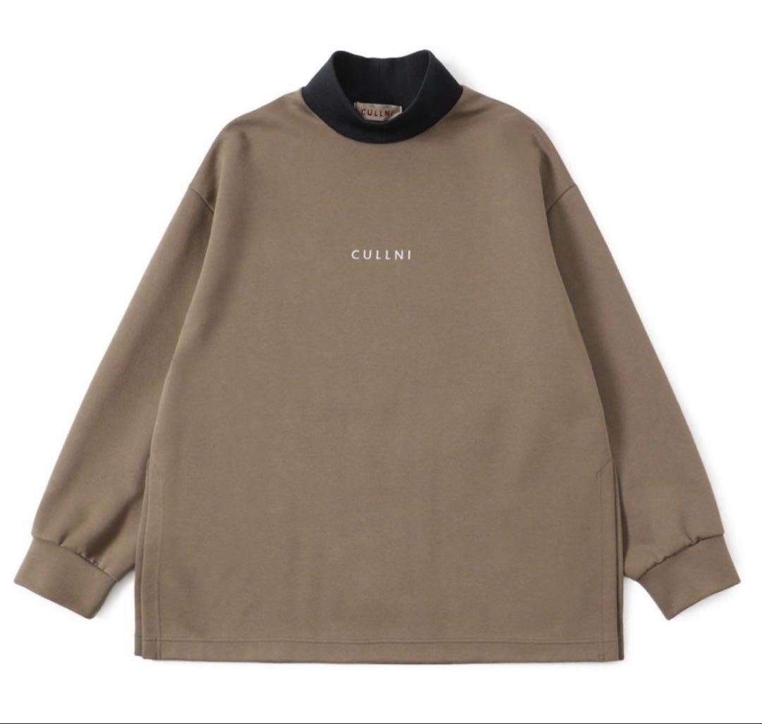 CULLNI 20AW 別注 モックネックプルオーバー