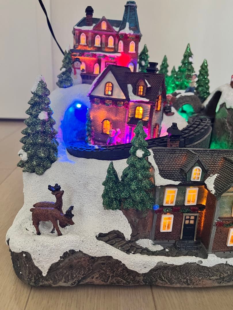 クリスマス飾り　ライト・音楽付き