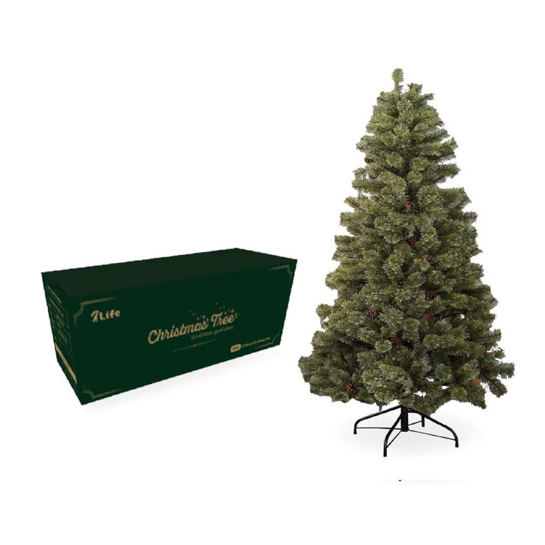 クリスマスツリー❤️150cm 松ぼっくり付き 高級 ヌードツリー 組立簡単