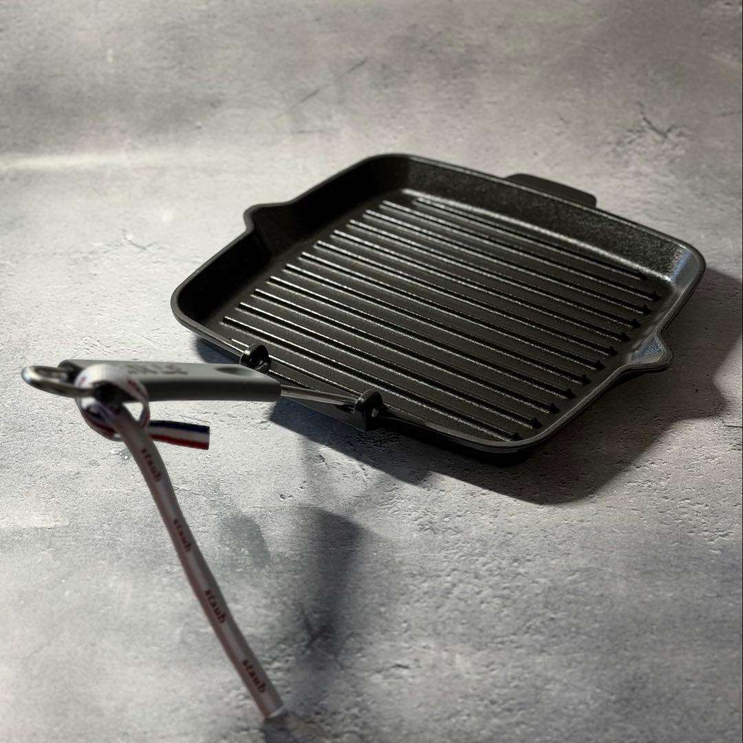 STAUB ストウブ スクエアグリルパン 24cm