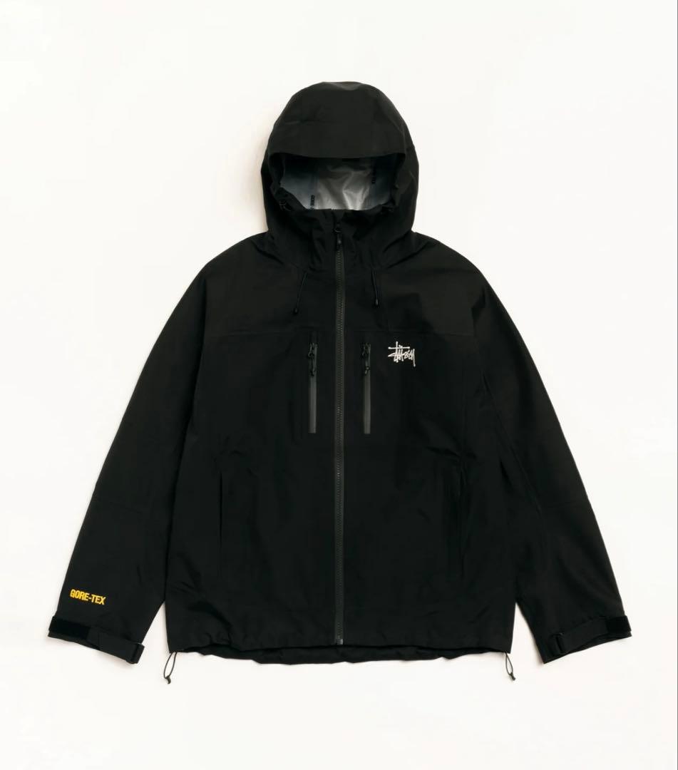 ジャケット・アウター Stussy GORE-TEX Guide Shell Black L