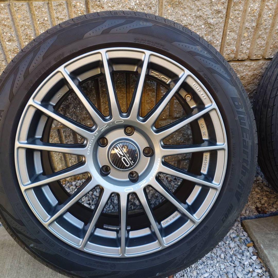 値下げ！OZ スーパーツーリズモLM 17インチ　タイヤホイールセット　4本