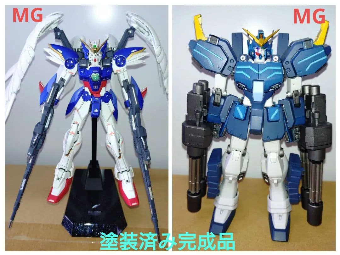 MGウイングガンダムゼロＥＷ版　塗装済み完成品 2体 ガンプラまとめ売り