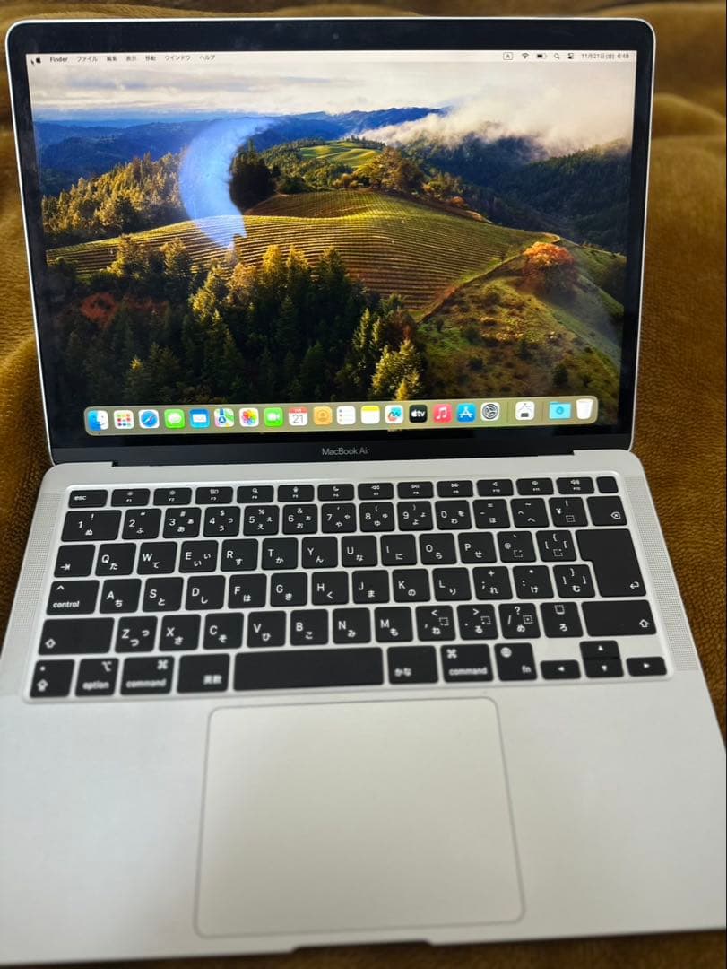 【美品M1 2020】Apple MacBook Air シルバー