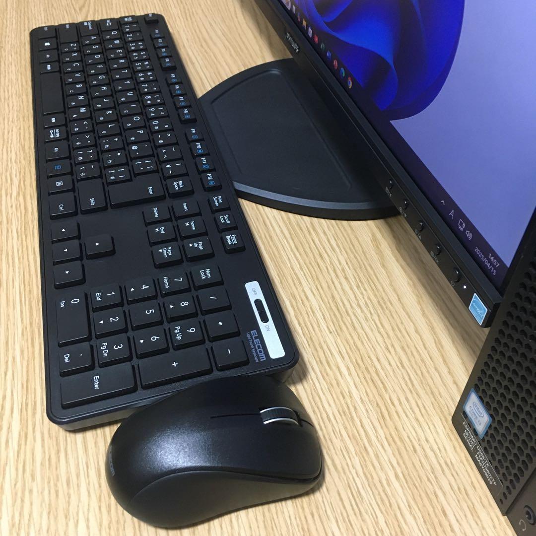 富士通 ESPRIMO Win11 デスクトップ 取説 大画面23.8'モニター