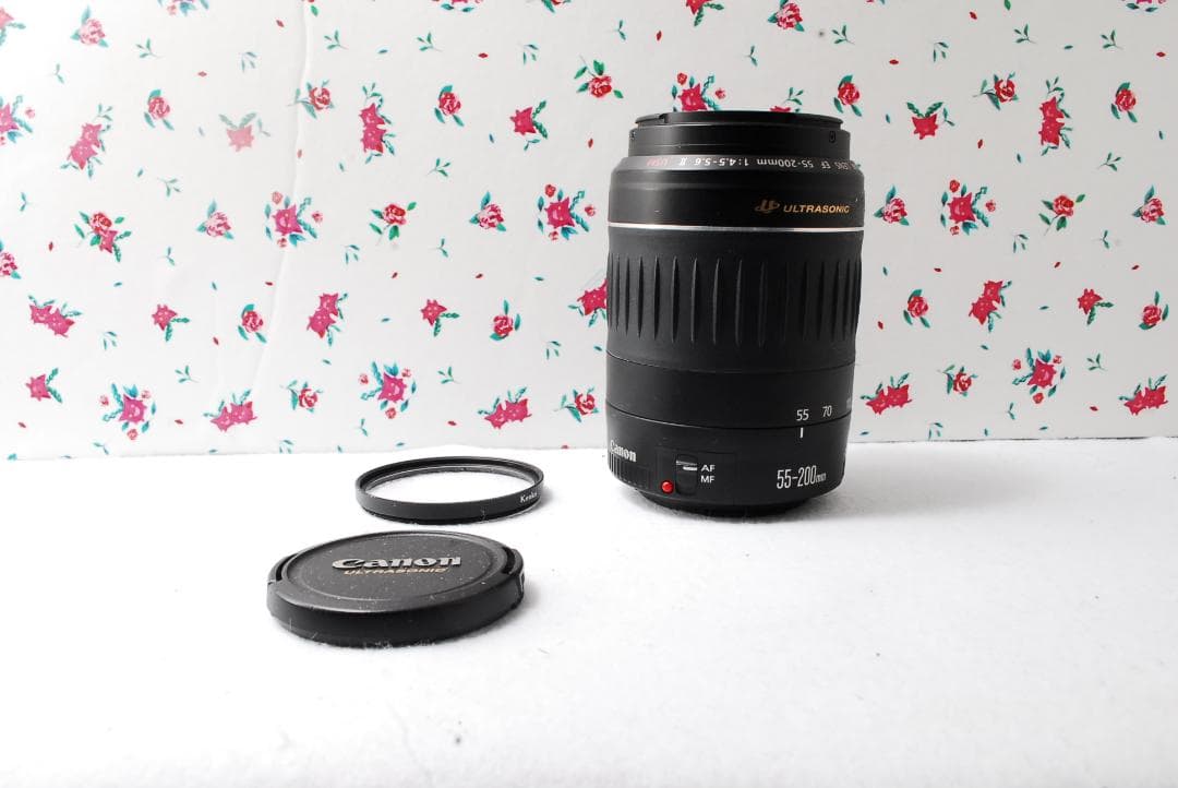 ❤️Canon用❤️55-200mm❤️超望遠❤️ズームレンズ ❤️キャノン