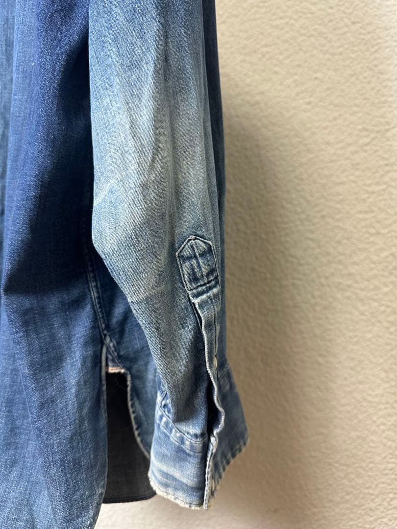 トップス Double RL 90s Denim L/S Shirt