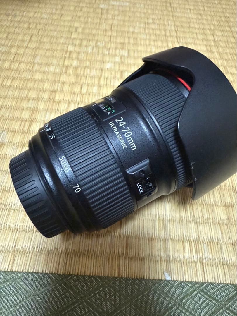 Canon 24-70mm ULTRASONICレンズ
