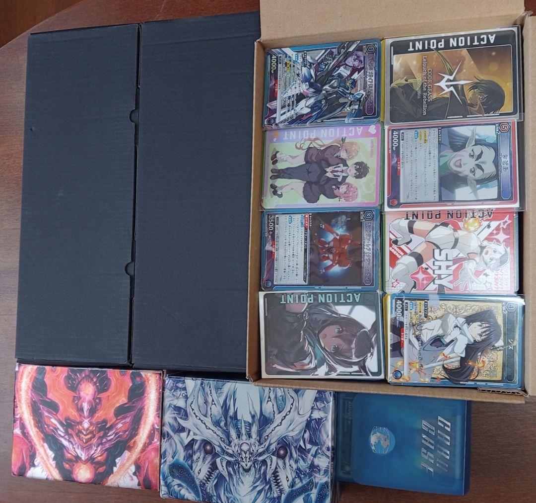 ユニオンアリーナ 引退品 18デッキ+ノーマルカード、ユニチケなど ユニアリ