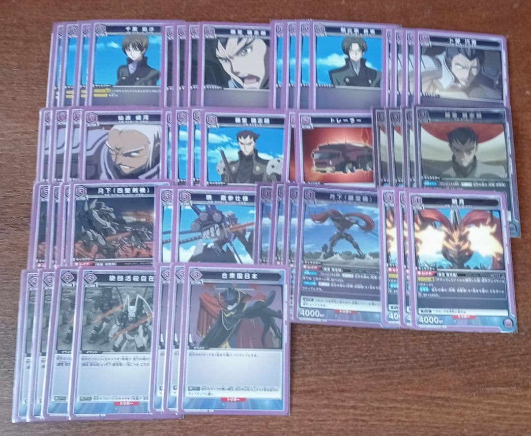 ユニオンアリーナ 引退品 18デッキ+ノーマルカード、ユニチケなど ユニアリ