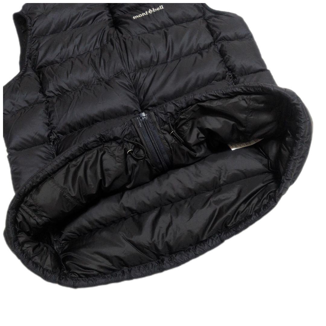 montbell モンベルライトアルパインダウン ベストネイビー L レディース