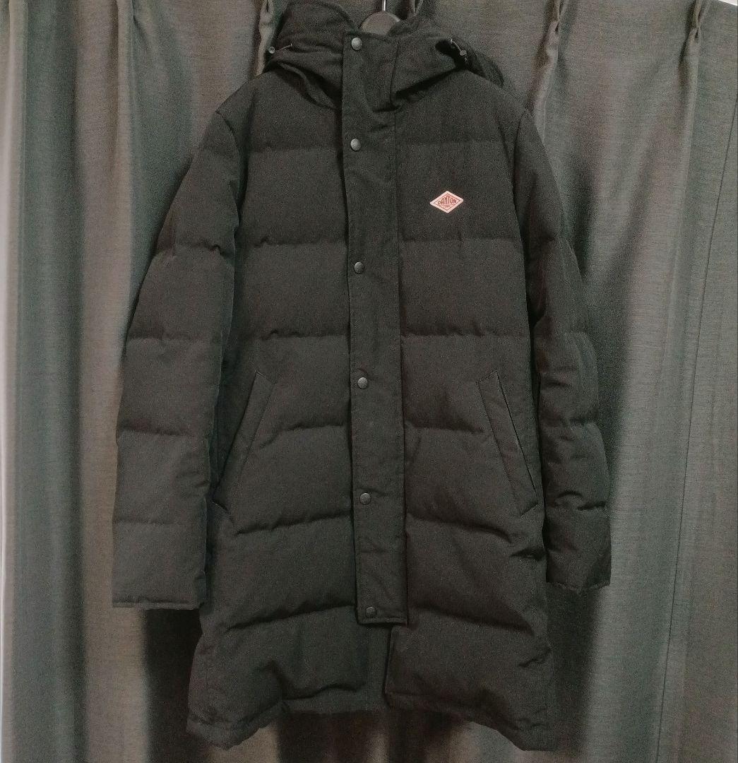 ダントン DANTON ロングコート ロングダウン ブラック