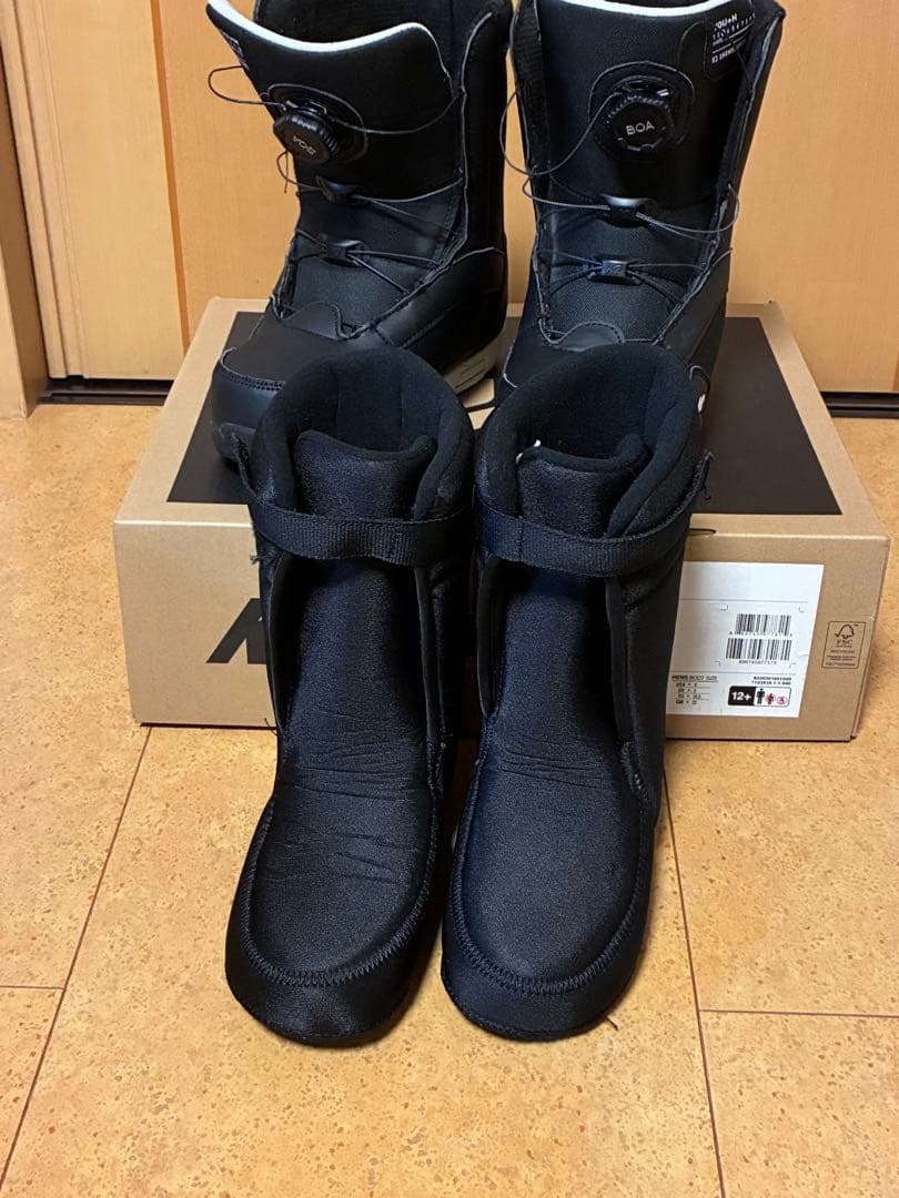 K2 YOU+H ２２センチ〜２３センチ ブラック 子ども用ブーツ