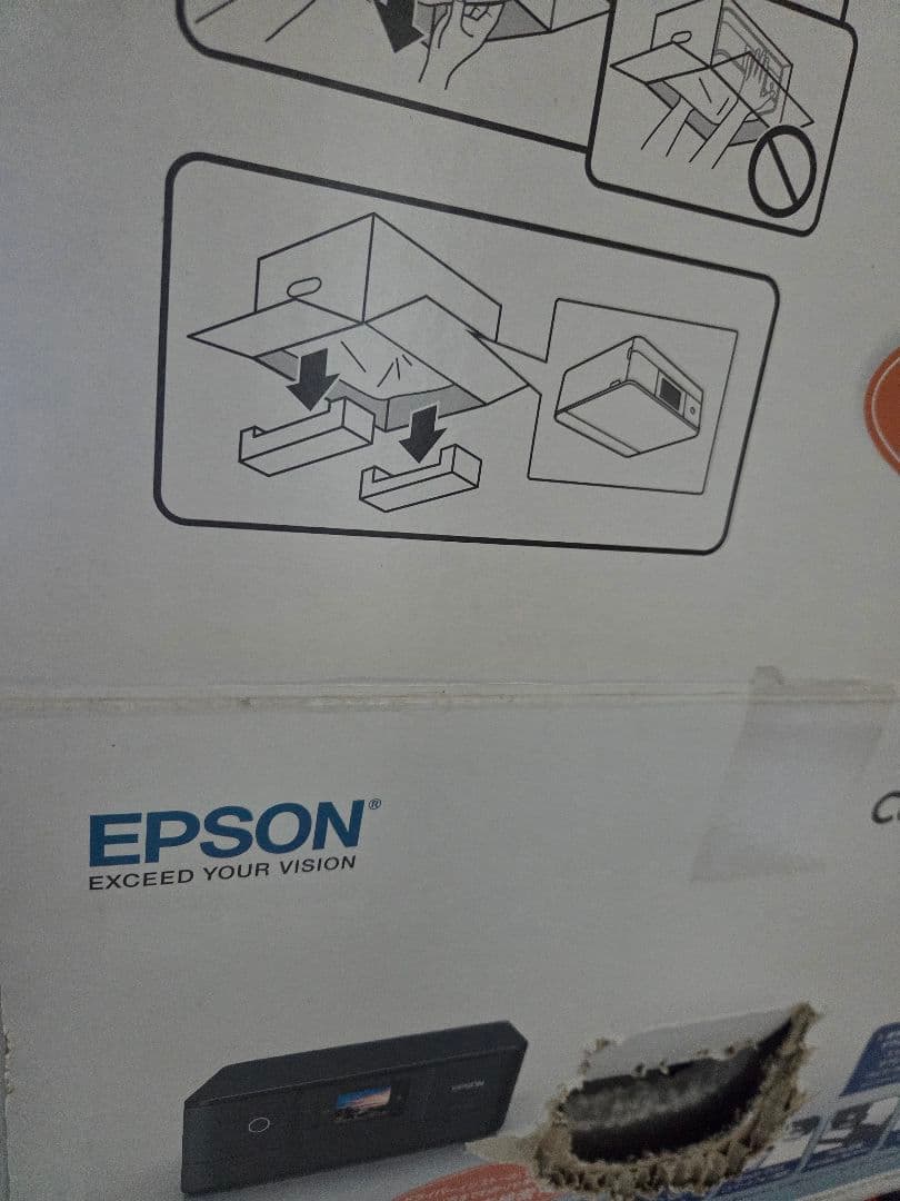 【注意】Epson Colorio EP-879AB インクジェットプリンター