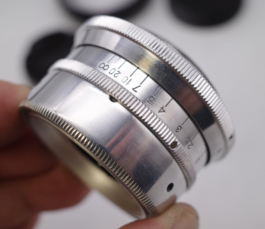 46　美品　ロモ　LOMO スメナ8 40mm F4.0 アダプター付 L39