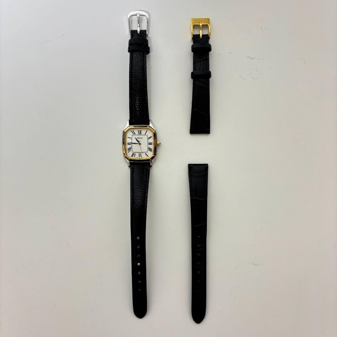 nonUNITED ARROWS 【別注】＜SEIKO＞スクエア レザー