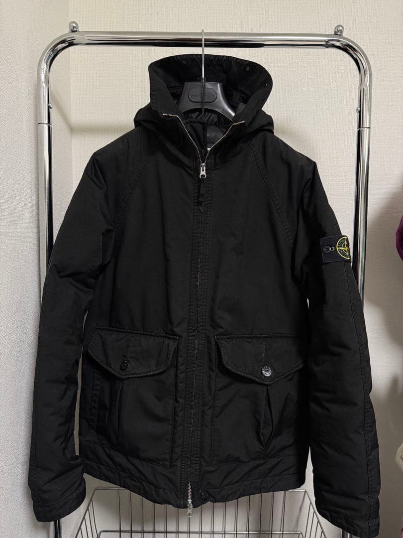 DAVID-TC_STONE  24aw ブラックダウンジャケット