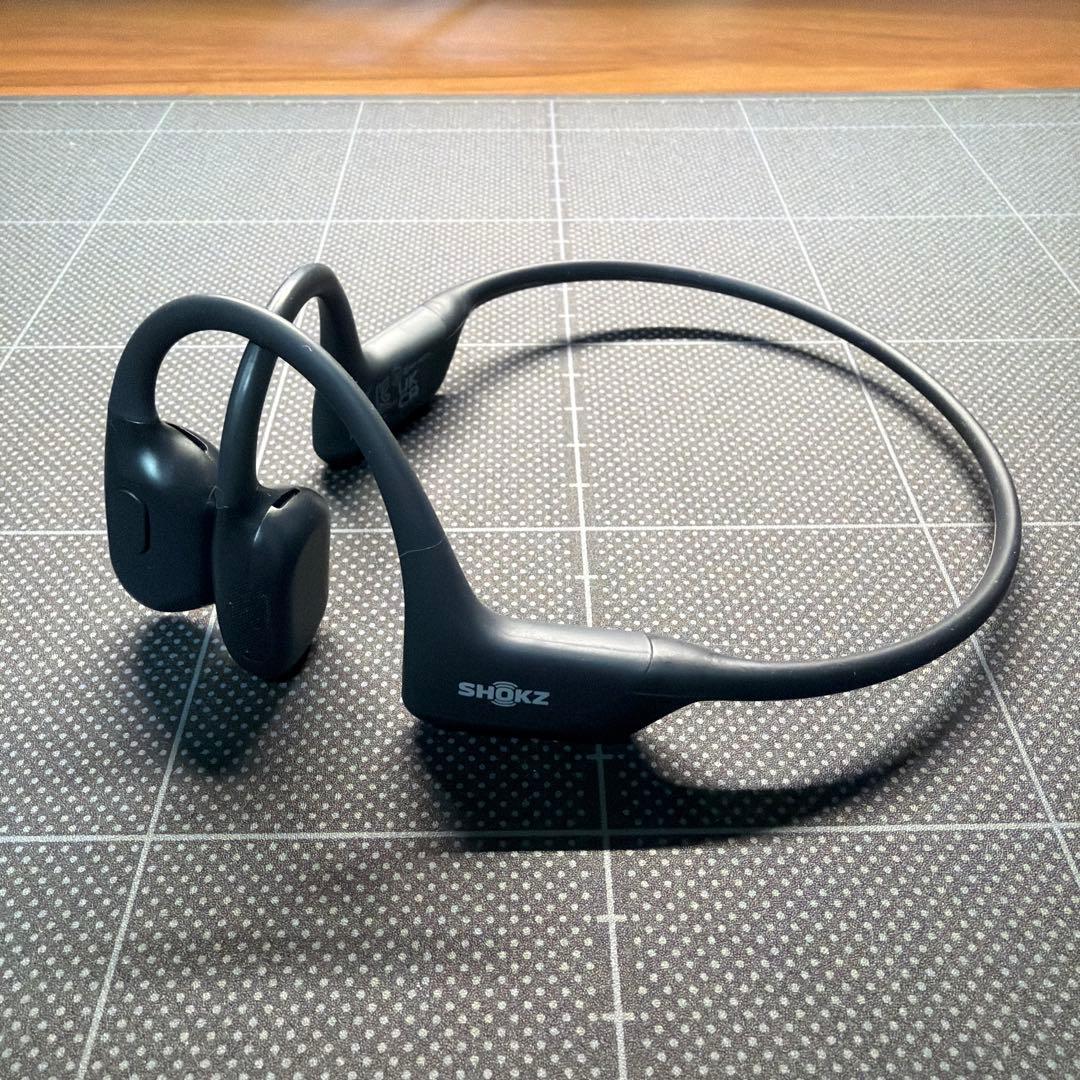 SHOKZ Open Run Pro 骨伝導イヤホン ブラック