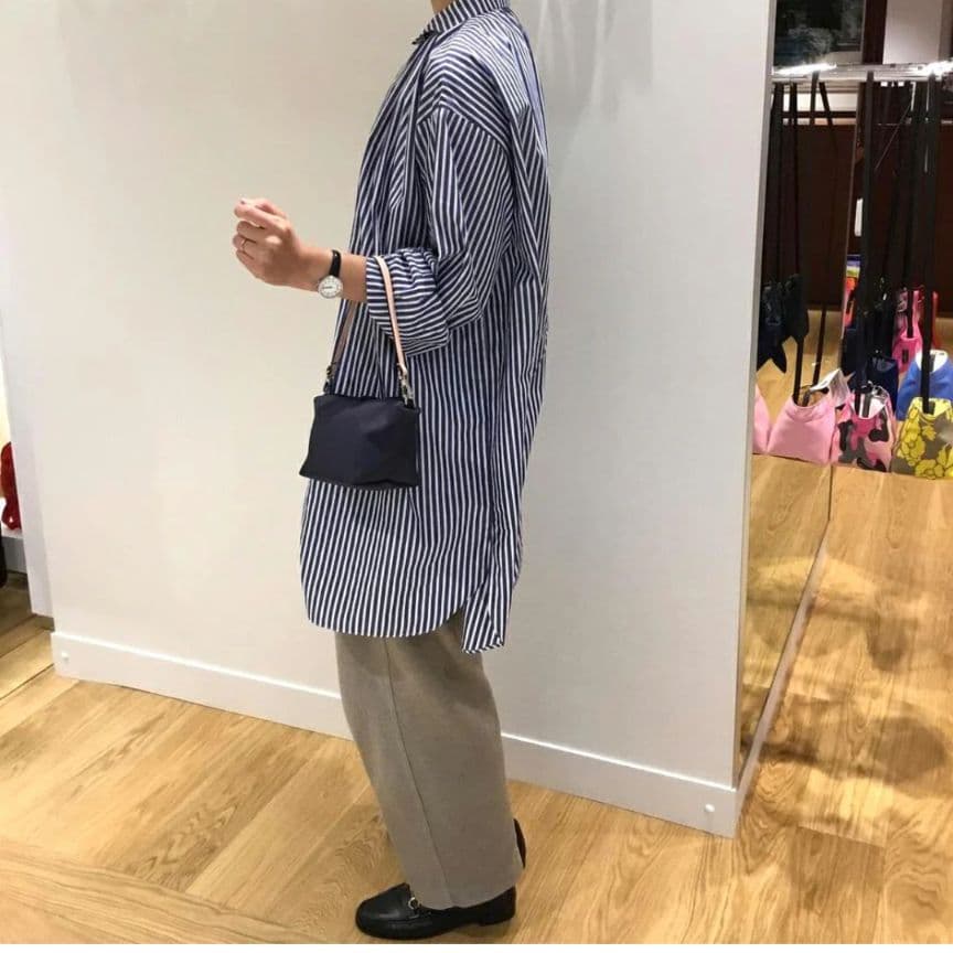 h*i様 エルベシャプリエ　船形ポーチ　XS