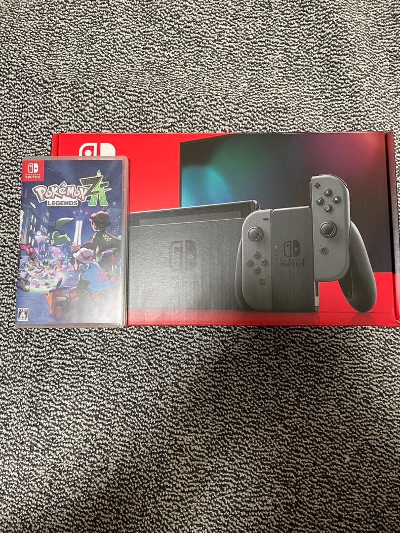 Nintendo Switch グレー 本体 + ポケモンレジェンズ