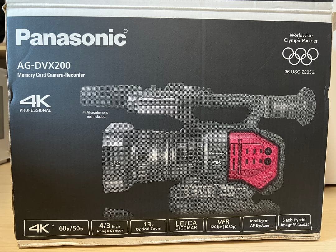 Panasonic 4K ビデオカメラ 本体
