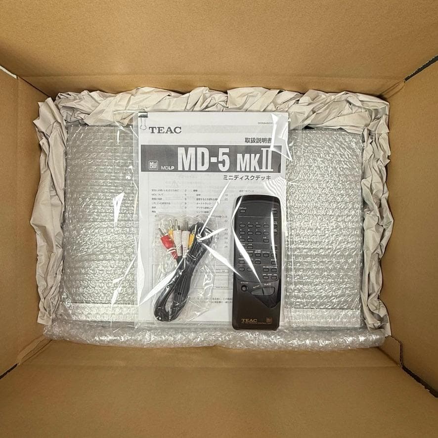 希少動作品・TEAC ティアック MD-5MKII MDレコーダー MDLP