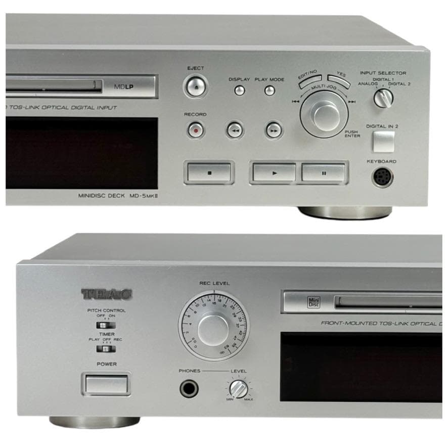 希少動作品・TEAC ティアック MD-5MKII MDレコーダー MDLP