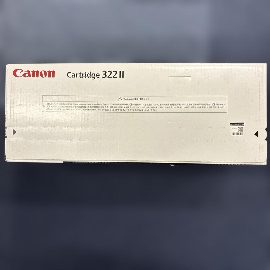 Canon 純正トナーカートリッジ 322 IIブラック