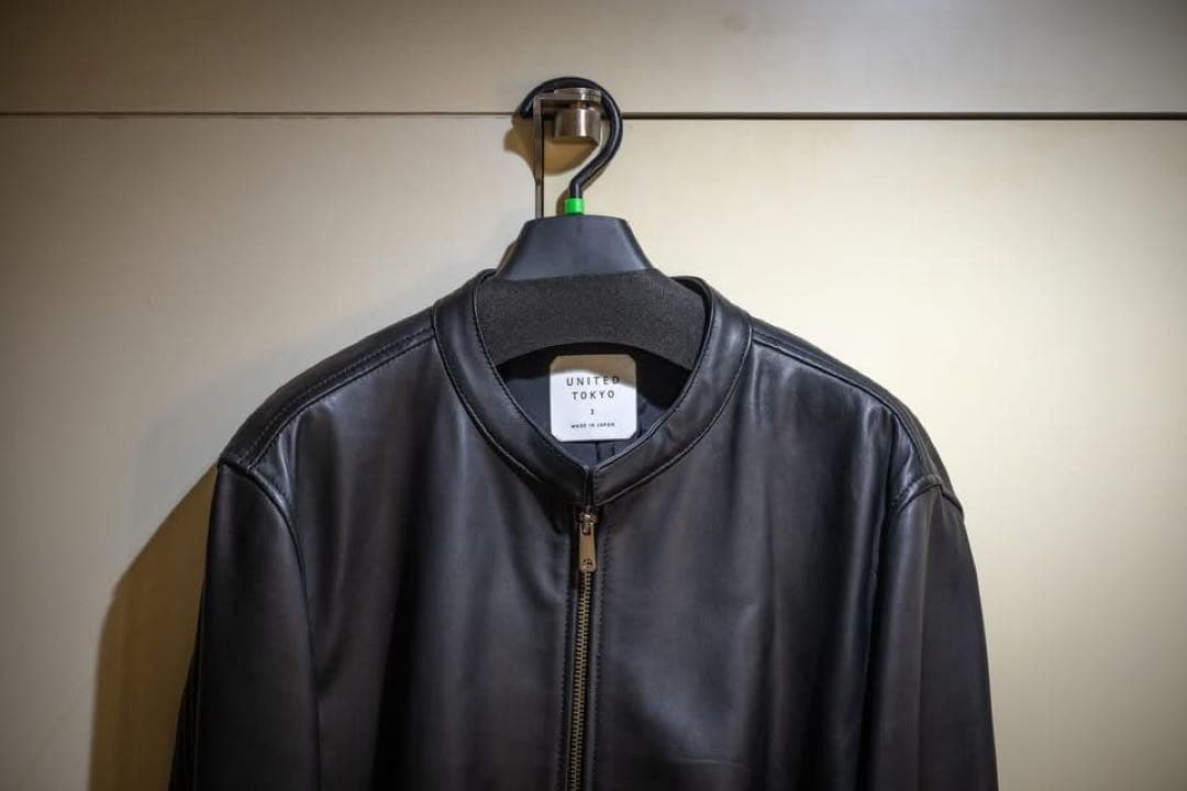 限定値下げ【美品】UNITED TOKYO ラムレザージャケット Lサイズ