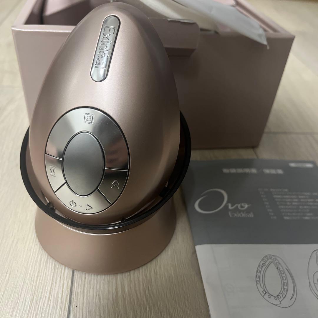 Exidéal ovo(オーヴォ)美顔器 卵型 ローズゴールド