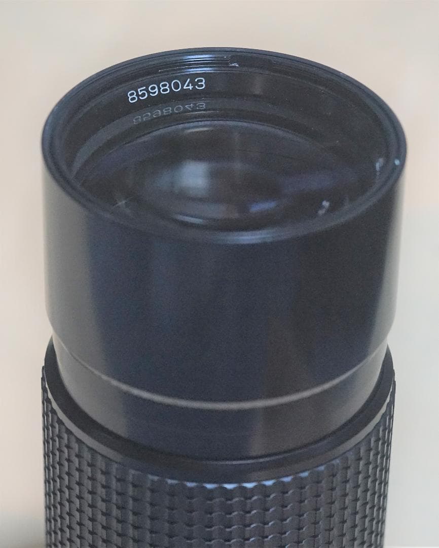 ペンタックス　６７　３００ＭＭＦ４レンズにマウントアダプター付き