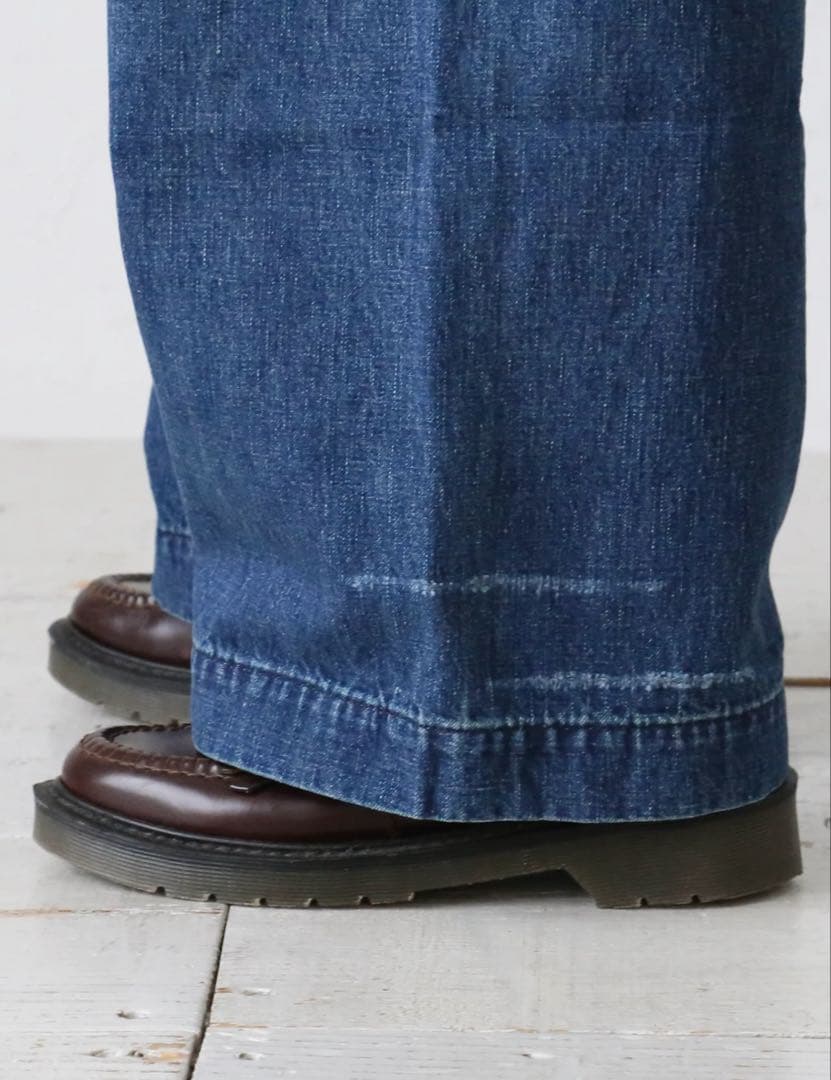 新品 チマラ 24AW デニム デック トラウザー インディゴ 30 完売品