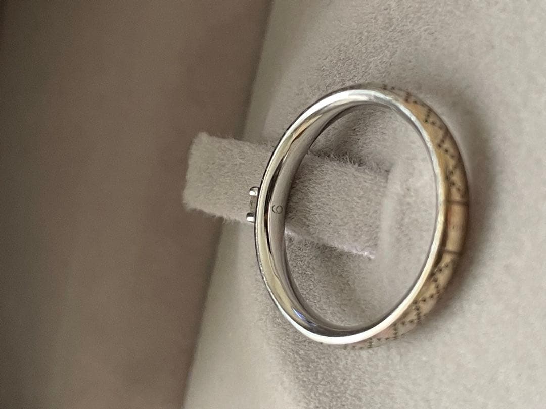 GUCCI ダイヤ 指輪 ディアマンティッシマ K18WG