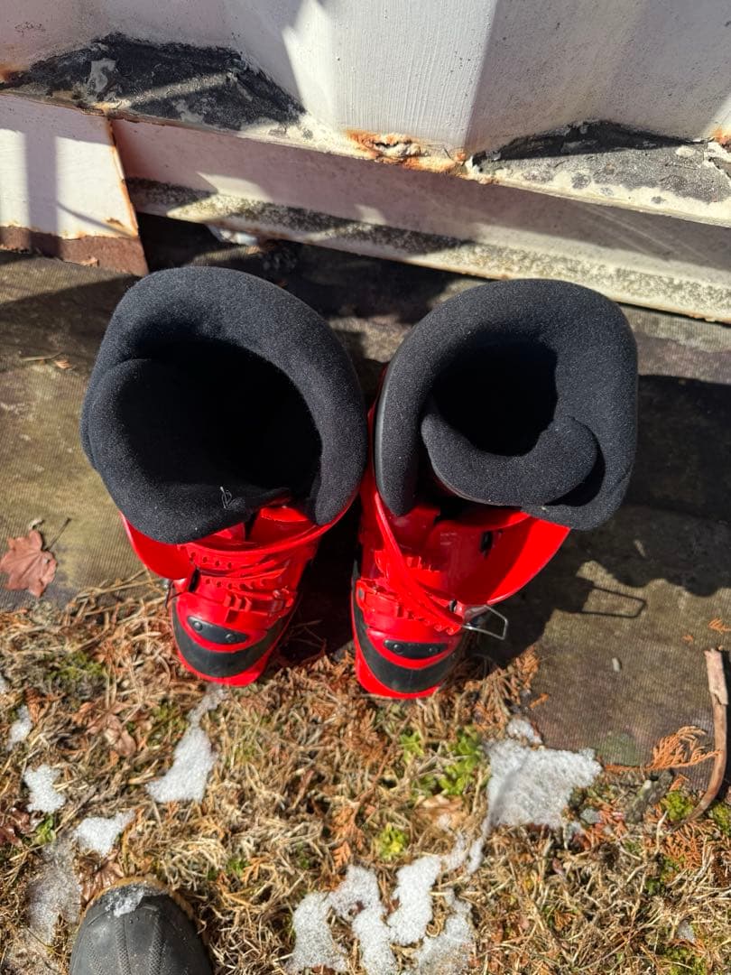 ジュニア用スキーセット　スキー140cm ブーツ23.5cm ストック