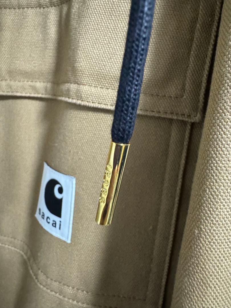 Carhartt ベージュ モッズコート サイズ1 シベリアン sacai