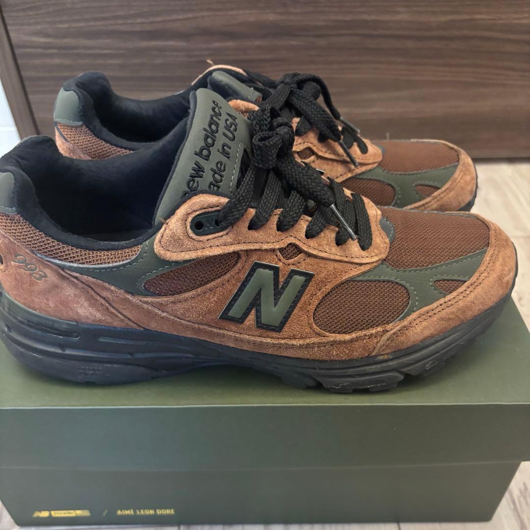 靴 Aime Leon Dore New Balance 993 Brown