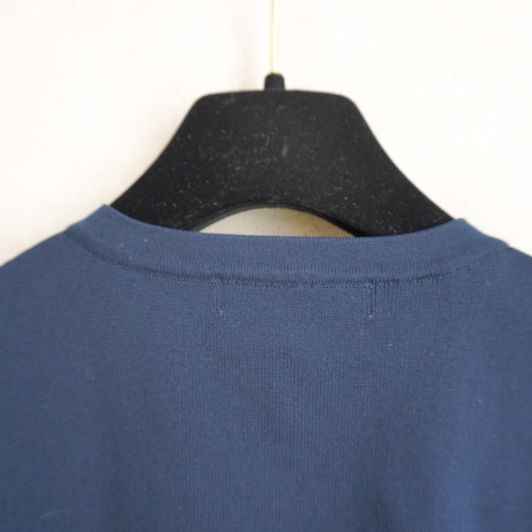 未使用級✨️ JENNE リッチビジューニットカーデ ネイビー S 上品 華やか