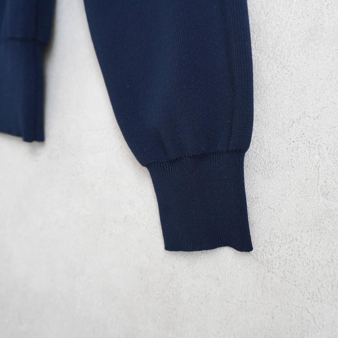 未使用級✨️ JENNE リッチビジューニットカーデ ネイビー S 上品 華やか