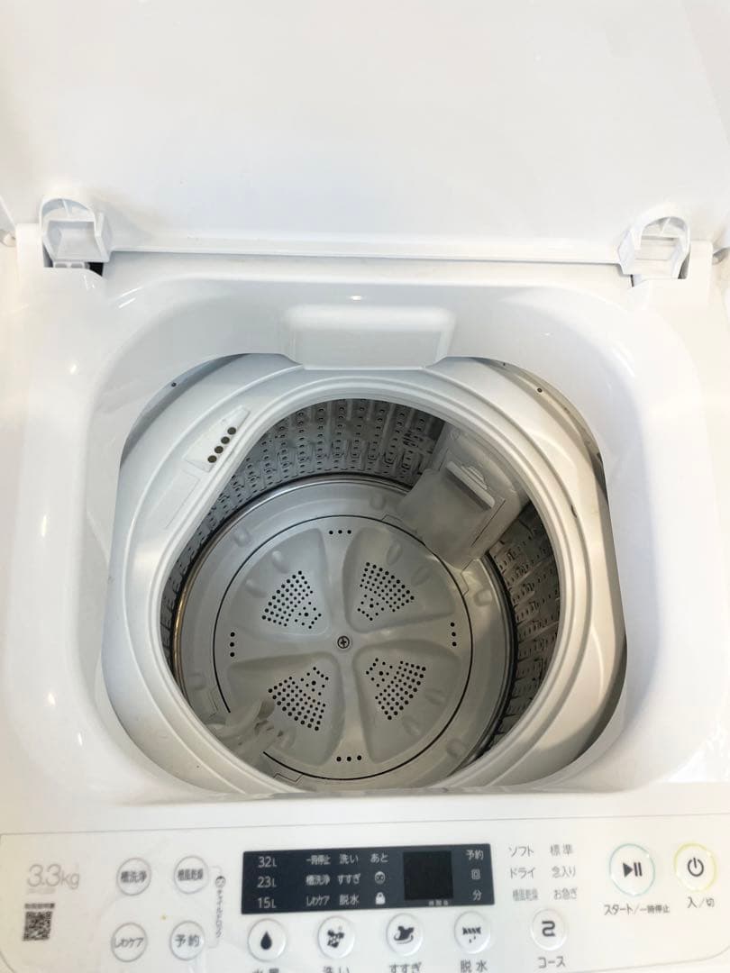 Haier 全自動電気洗濯機 JW-C33B (50/60H用) 2023年製