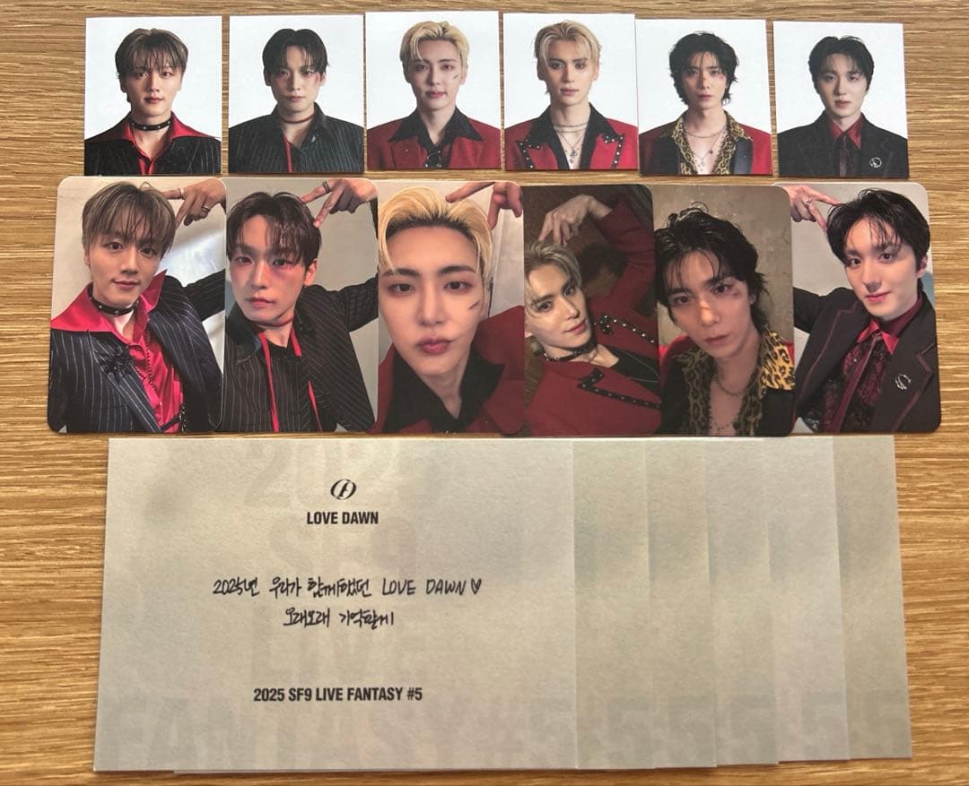 【コンプリート】sf9 love dawn 入場者特典 Day2 ソウルコン