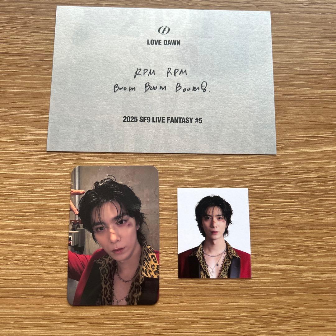 【コンプリート】sf9 love dawn 入場者特典 Day2 ソウルコン