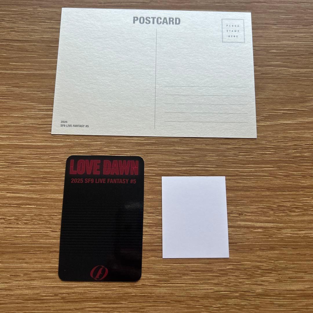 【コンプリート】sf9 love dawn 入場者特典 Day2 ソウルコン