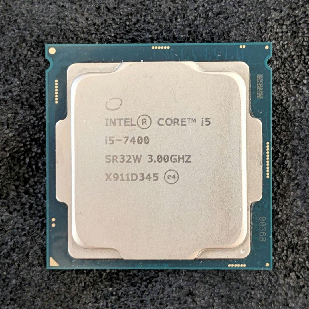 Intel Core i5-7400/i7-7700 CPUセット