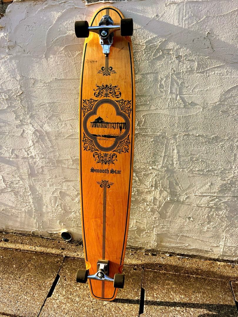 スケートボード スムーススター ロングスケートボード　サーフスケート