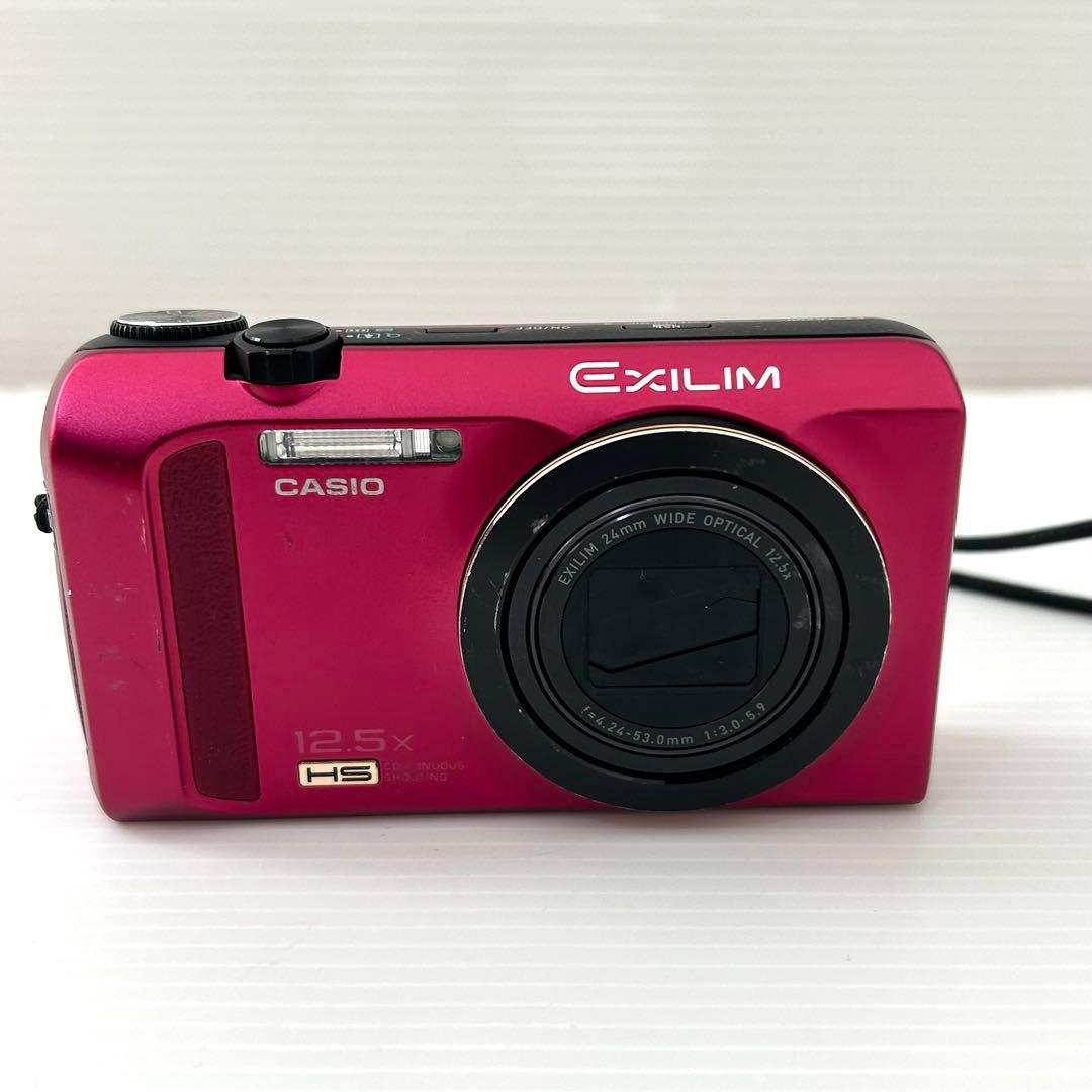 CASIO EXILIM EX-ZR200 コンパクトデジタルカメラ ピンク