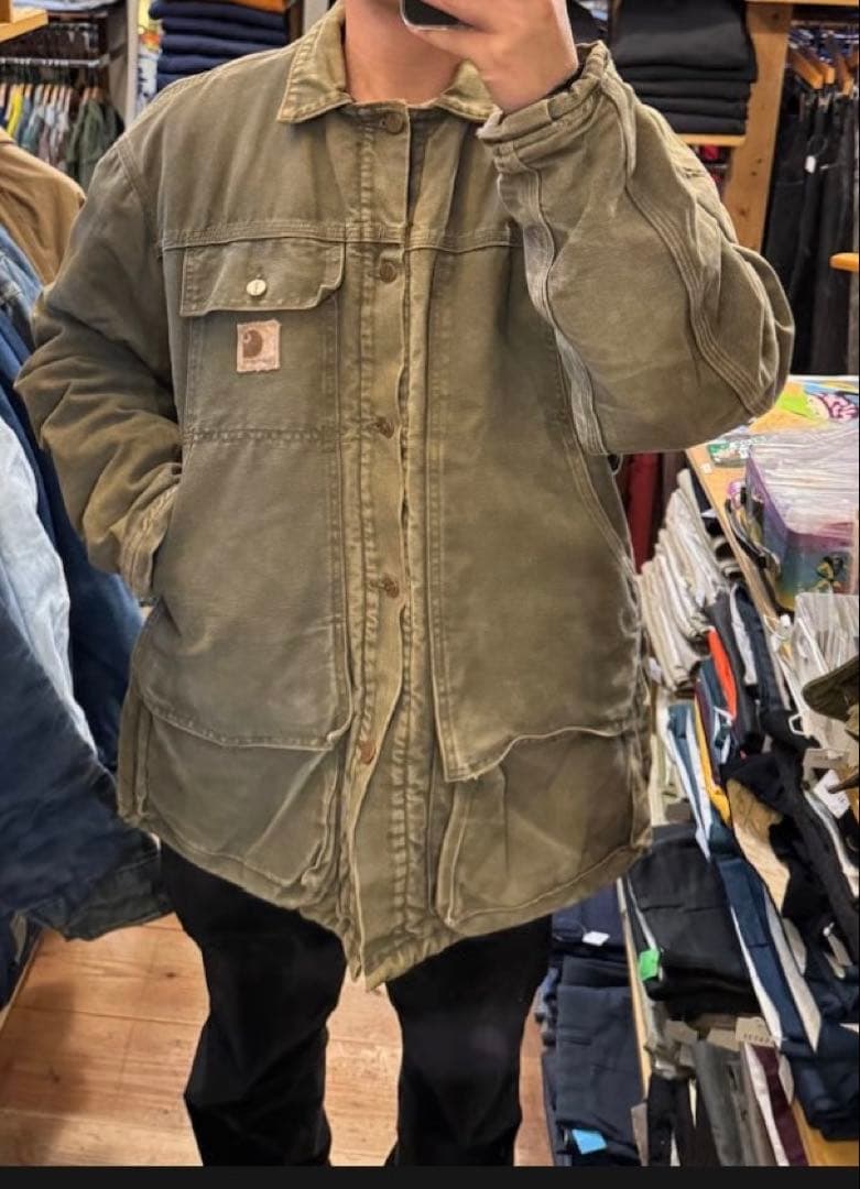 テ*ク様 【期間限定値引中】 カーハート トラディショナルコート　USA製　星タ