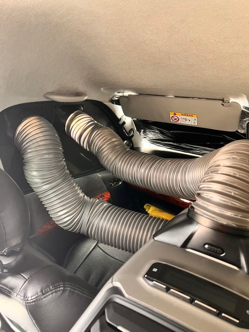 ハイエース用 エコフロー ウェーブ 2 . 3 吸換気ダクト 組立済み 即納