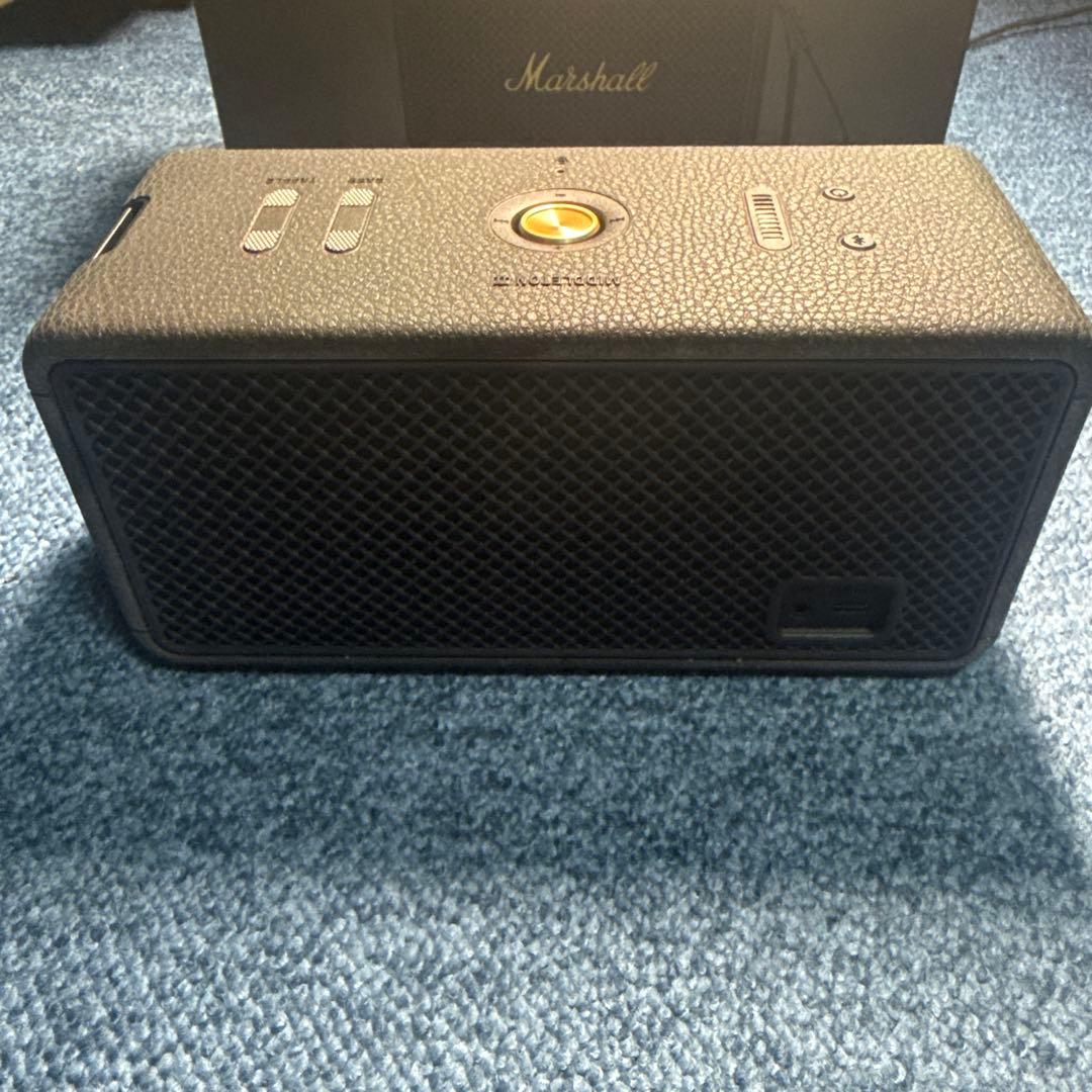 Marshall Middleton II ワイヤレススピーカ　美品　ケース付き
