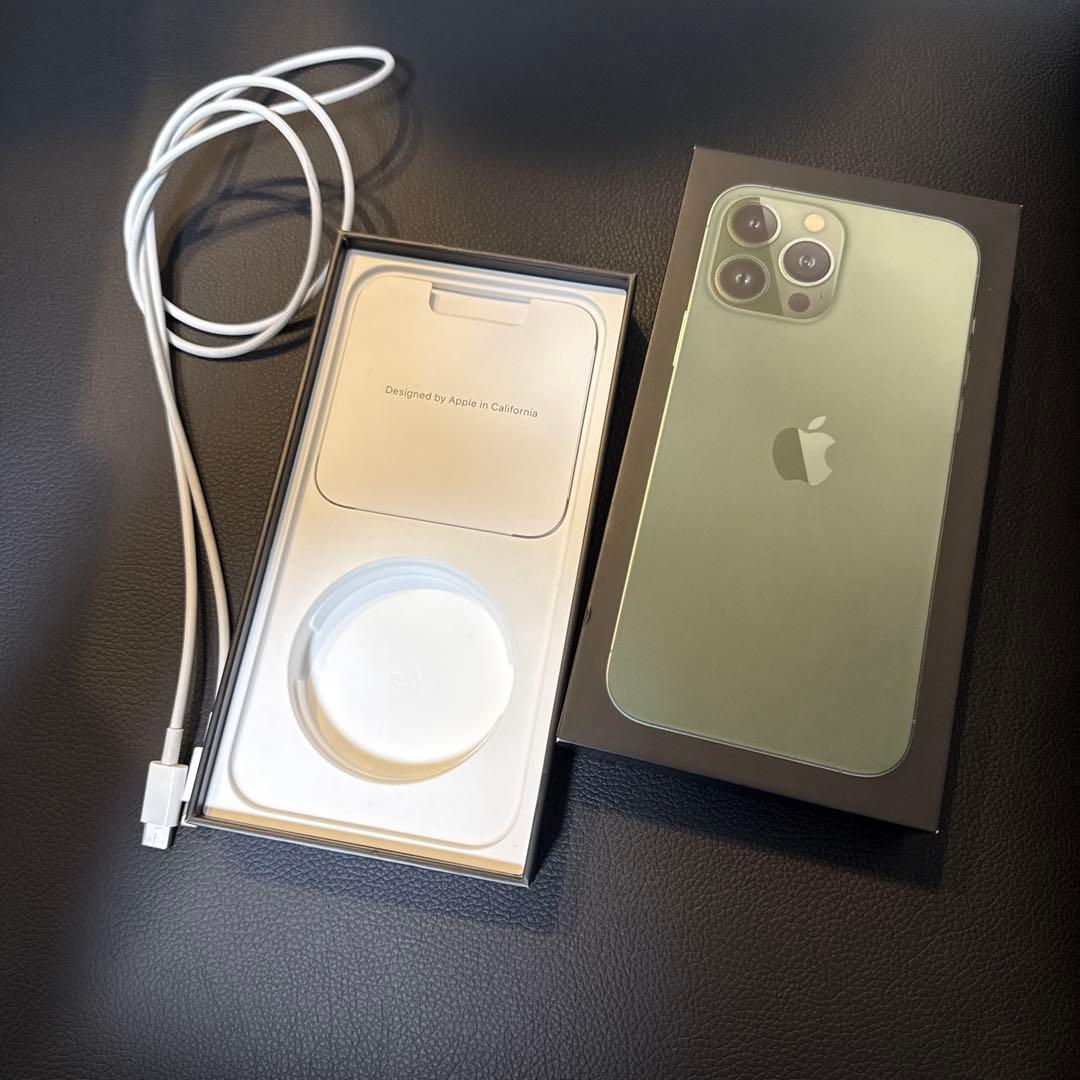 iPhone 13 Pro MAX 256gb アルパイングリーン 本体